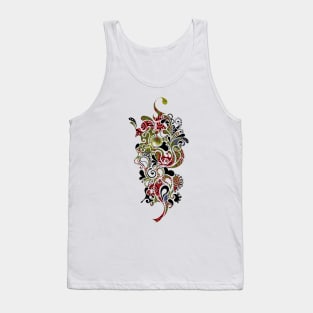 Aboriginal Art - Paisley Connections Tank Top